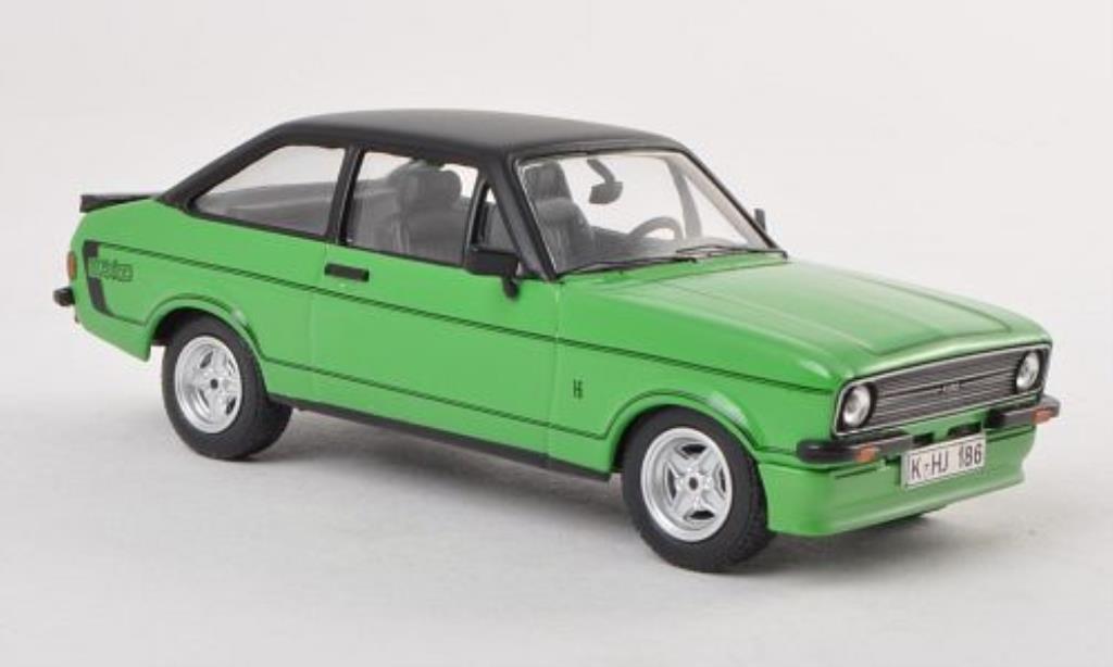 Ford Escort 1/43 Vanguards MkII Mexico grun LHD 1976 modellino in miniatura