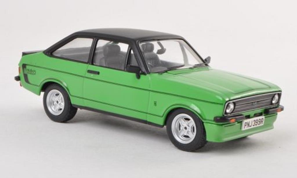 Ford Escort 1/43 Vanguards MkII Mexico grun RHD 1976 modellino in miniatura