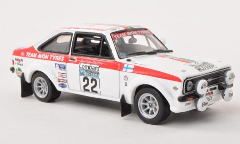 Ford Escort 1/43 Vitesse MKII 1800 No.22 Team Avon Tyres RAC Rally 1976 /M.Greasley modellino in miniatura