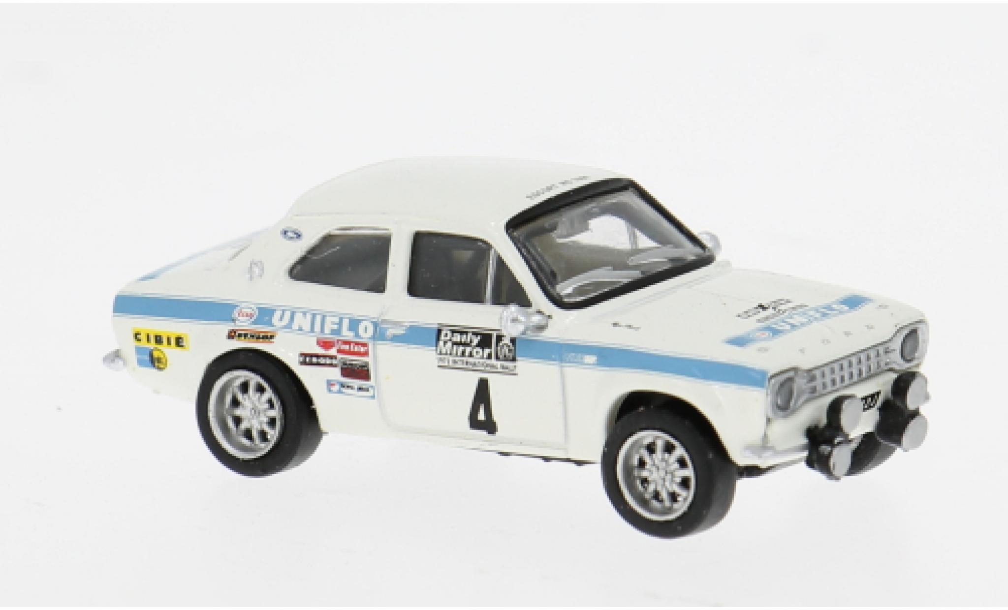 Ford Escort 1/87 Brekina RS 1800 MKI Rallye RAC Lombard 1972 #4 R.Clark/T.Mason 1:87 modellini auto