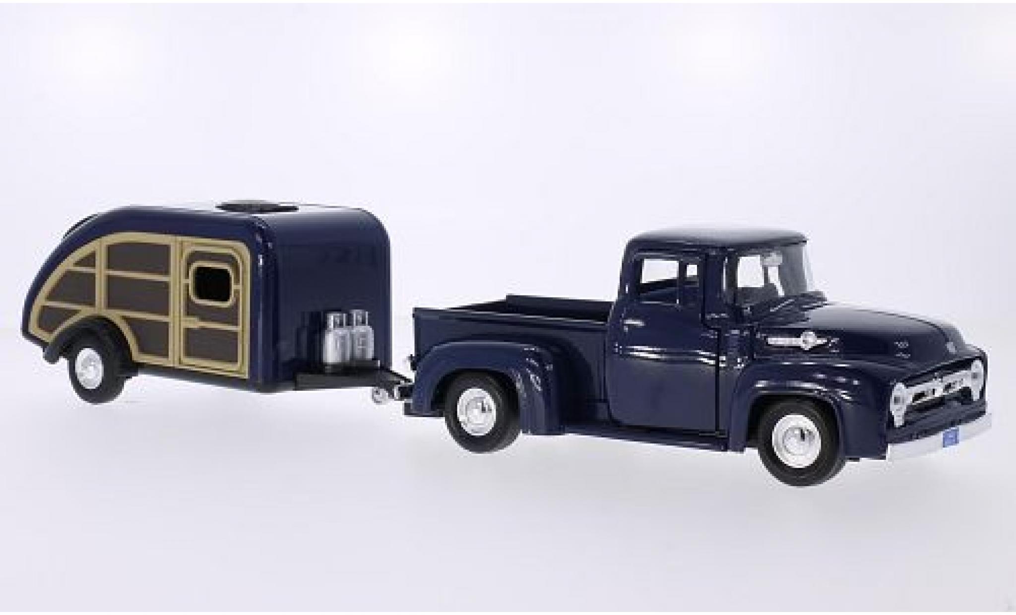 Ford F-1 1/24 Motormax 00 bla 1:24 modellino in miniatura