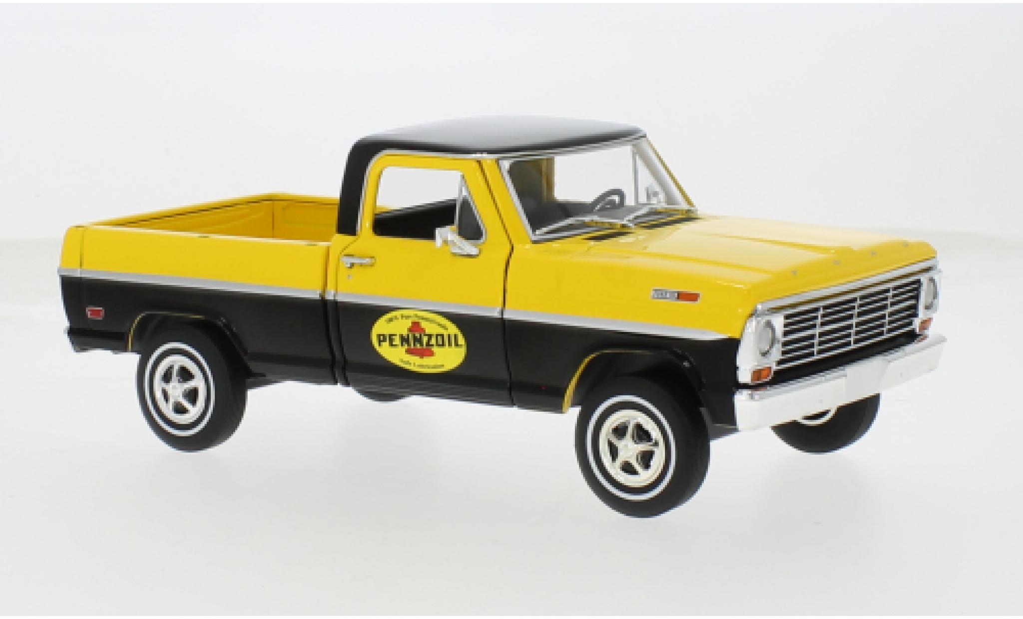 Ford F-1 1/24 Greenlight 00 Pennzoil 1:24 modellino in miniatura
