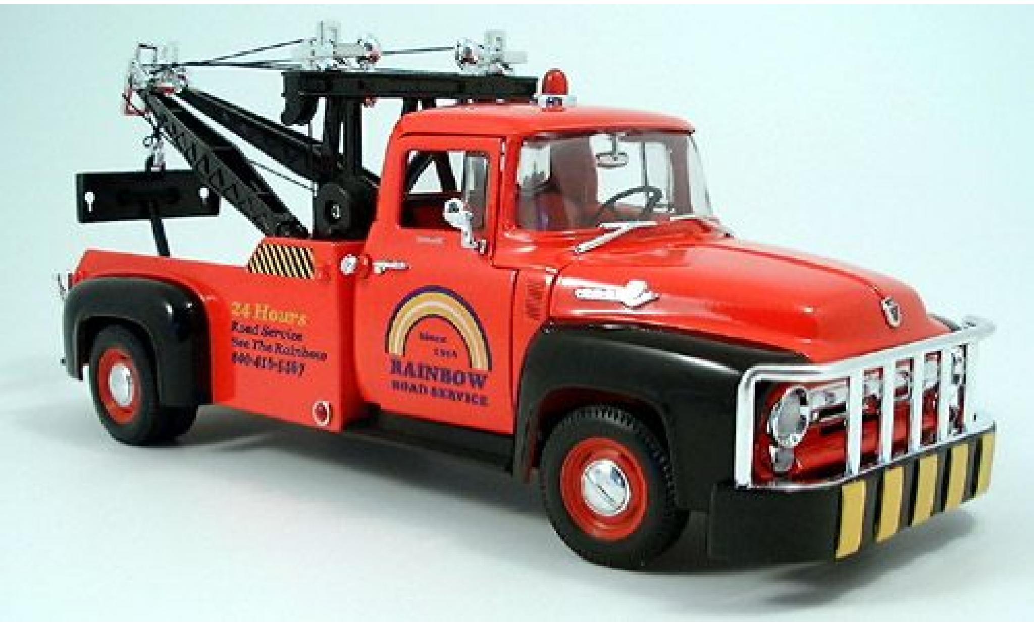 Ford F-100 1/18 Welly F 100 rot 1:18 modellino in miniatura