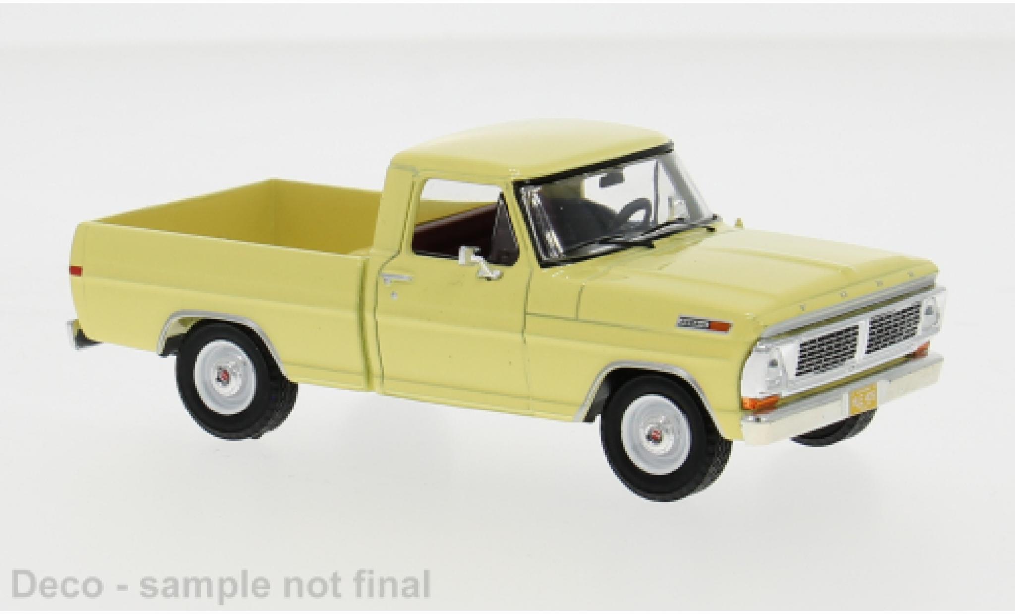 Ford F1 1/43 IXO 00 gelb 1:43 modellino in miniatura