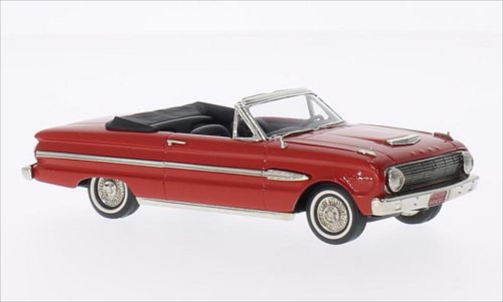 Ford Falcon Futura 1/43 Brooklin Futura Sports Top Down rosso 1961 modellino in miniatura