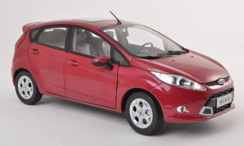 Ford Fiesta 1/18 Paudi lila 5-Turer 2011 modellino in miniatura