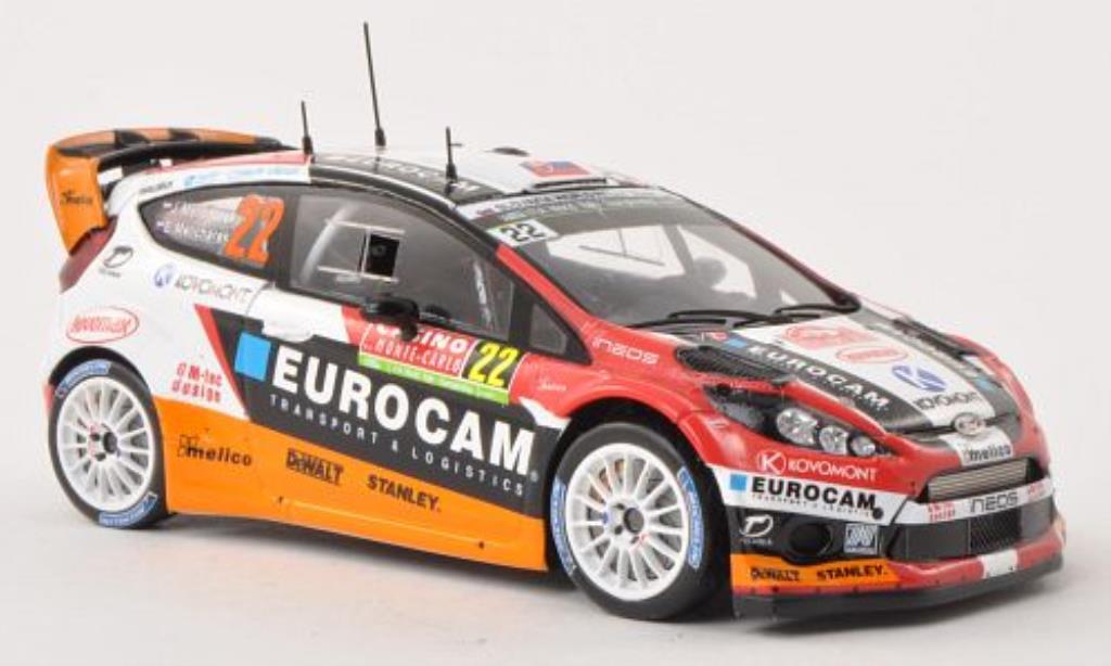 Ford Fiesta 1/43 Spark No.22 Slovakia WRT Rally Monte Carlo 2014 /E.Melicharek modellino in miniatura