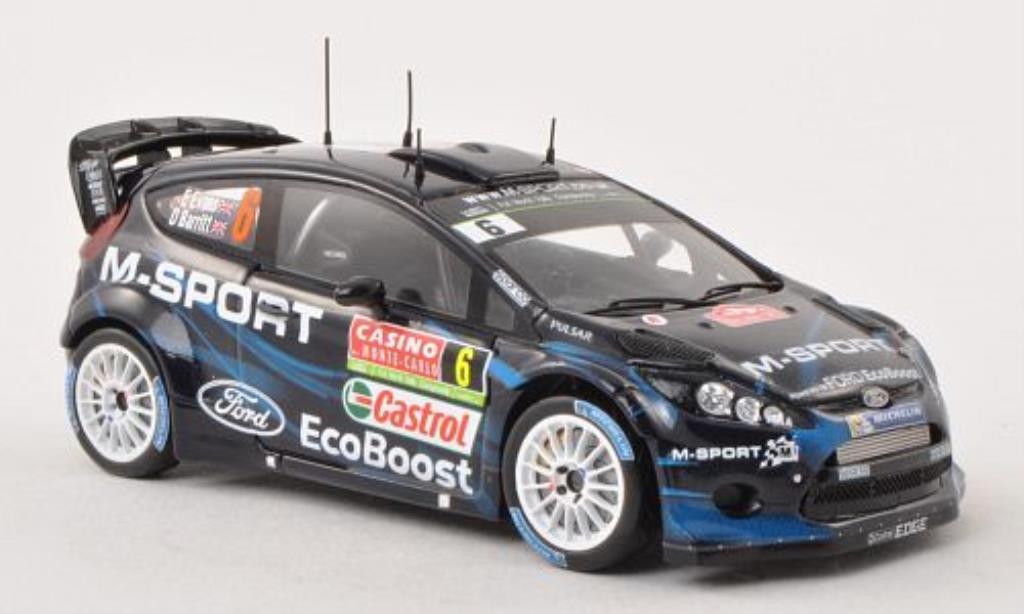 Ford Fiesta 1/43 Spark No.6 M-Sport LTD Rally Monte Carlo 2014 /D.Barritt modellino in miniatura