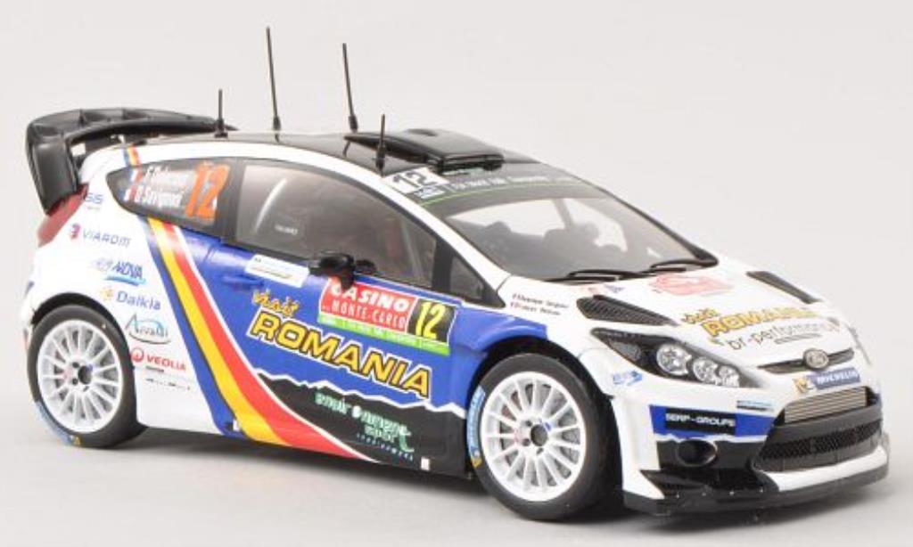 Ford Fiesta 1/43 Spark WRC No.12 Visit Romania Rally Monte Carlo 2014 /D.Savignoni modellino in miniatura