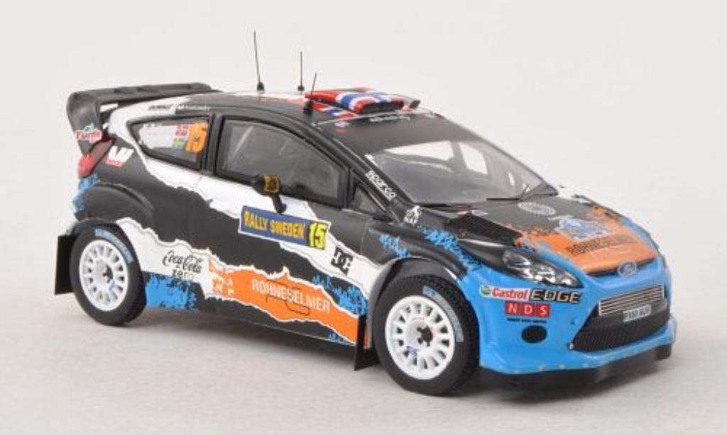 Ford Fiesta 1/43 IXO WRC No.15 Rally Schweden 2012 /J.Andersson modellino in miniatura