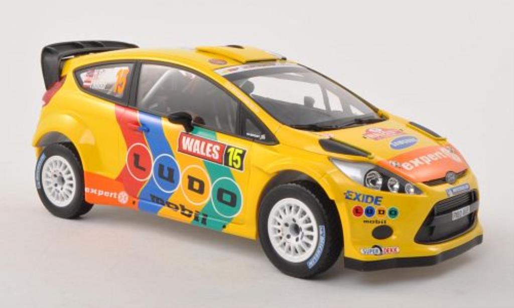 Ford Fiesta 1/18 Minichamps WRC No.15 Stobart Wales Rally Grossbritannien 2011 /I.Minor modellino in miniatura