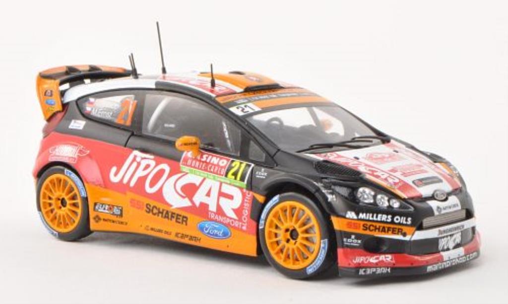 Ford Fiesta 1/43 Spark WRC No.21 Jipocar Czech National Team Rally Monte Carlo 2014 /M.Ernst modellino in miniatura
