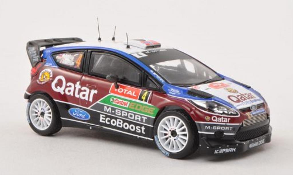 Ford Fiesta 1/43 IXO WRC No.4 M-Sport Rally Monte Carlo 2013 /J.Andersson modellino in miniatura