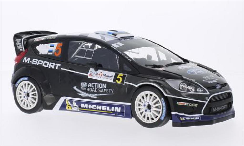 Ford Fiesta 1/18 Minichamps WRC No.5 M-Sport World Rallye Team Rallye WM Rallye de France 2012 /K.Sikk modellino in miniatura
