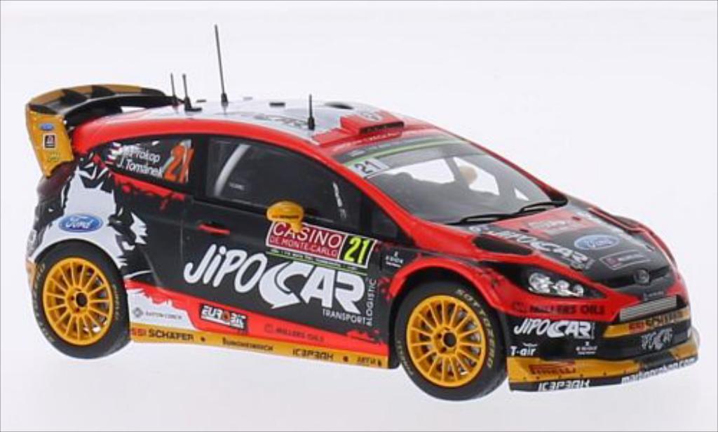 Ford Fiesta WRC 1/43 Spark WRC No.21 Czech National Team Jipocar WRC Rallye Monte-Carlo 2015 /J.Tomanek modellino in miniatura