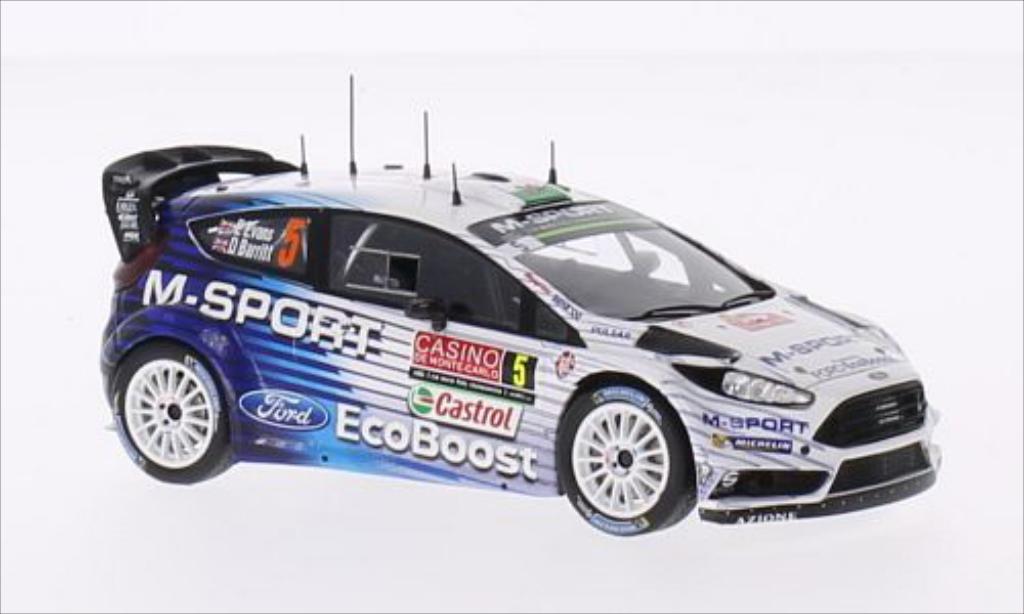 Ford Fiesta WRC 1/43 Spark WRC No.5 M-Sport World Rally Team Rally Monte Carlo 2015 /D.Barritt modellino in miniatura