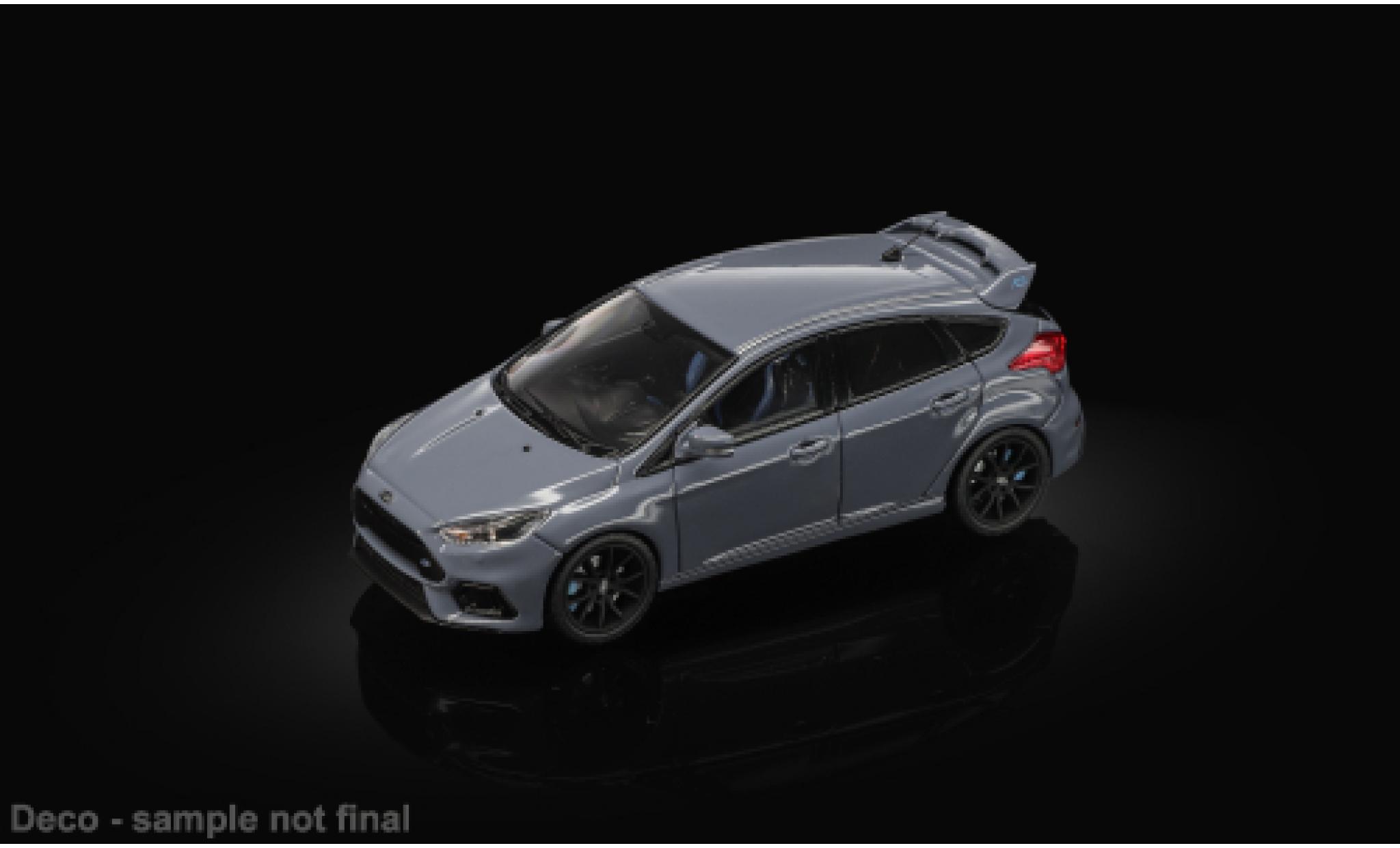 Ford Focus 1/64 Sun Star RS grau 2018 1:64 modellini auto