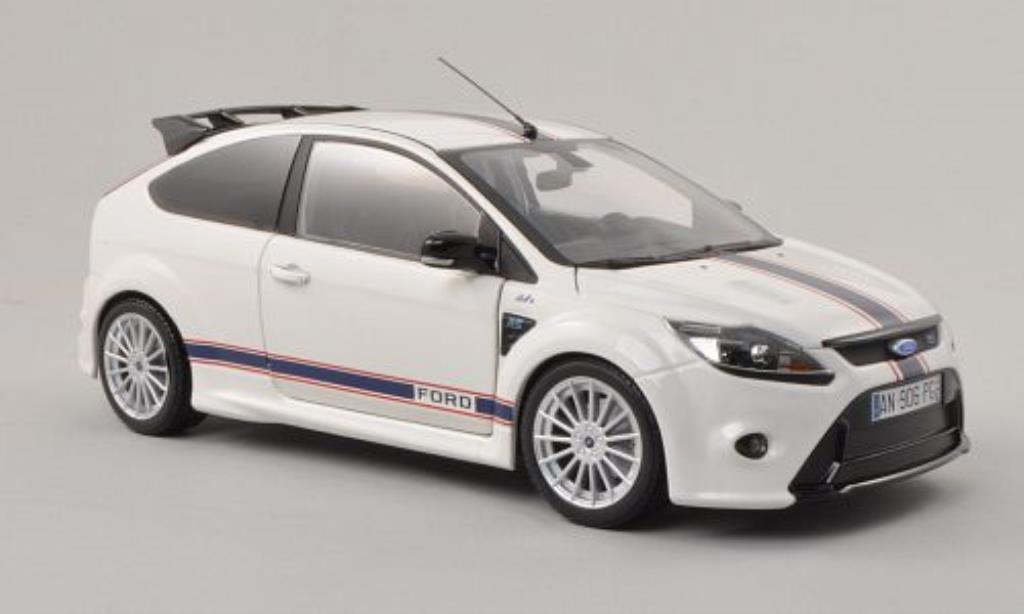 Ford Focus RS 1/18 Minichamps RS Le Mans Classic Edition bianco/blu 2010 modellino in miniatura