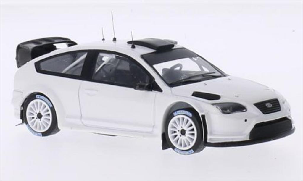 Ford Focus RS 1/43 IXO RS WRC08 Rally Specs matt-bianco 2009 modellino in miniatura