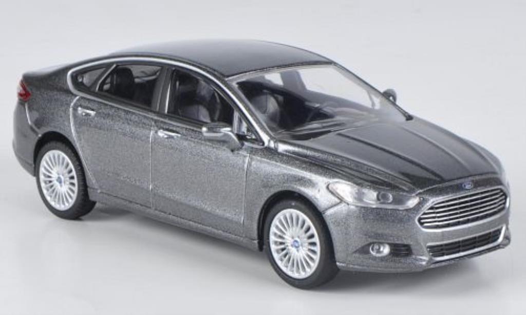 Ford Fusion 1/43 Greenlight grigio 2013 modellino in miniatura