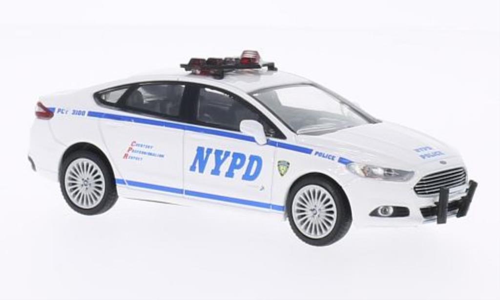 Ford Fusion 1/43 Greenlight NYPD - New York Police Department Polizei (USA) 2013 modellino in miniatura