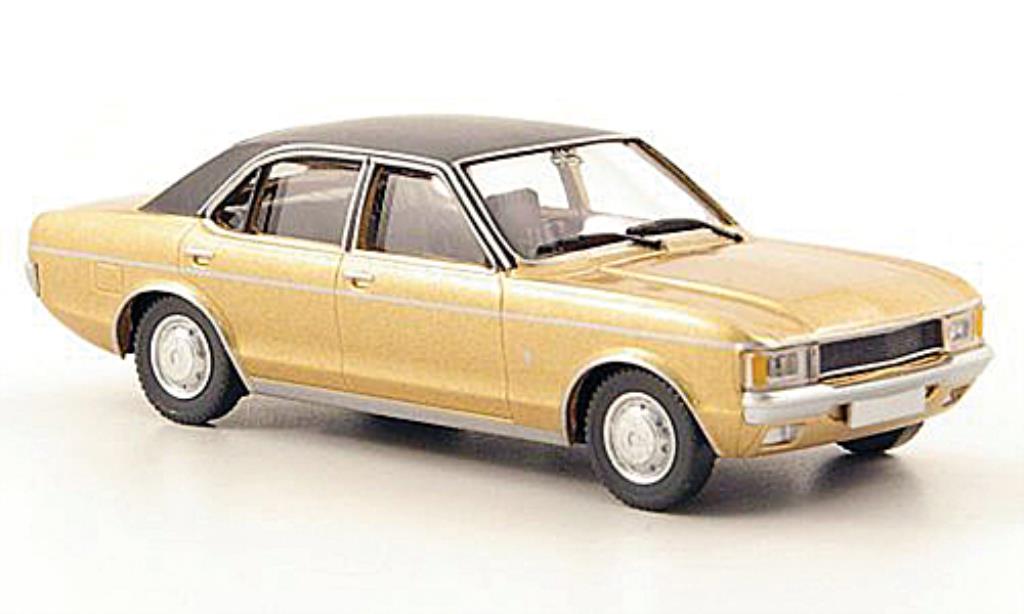 Ford Granada 1/87 Wiking MKI gold/nero modellino in miniatura