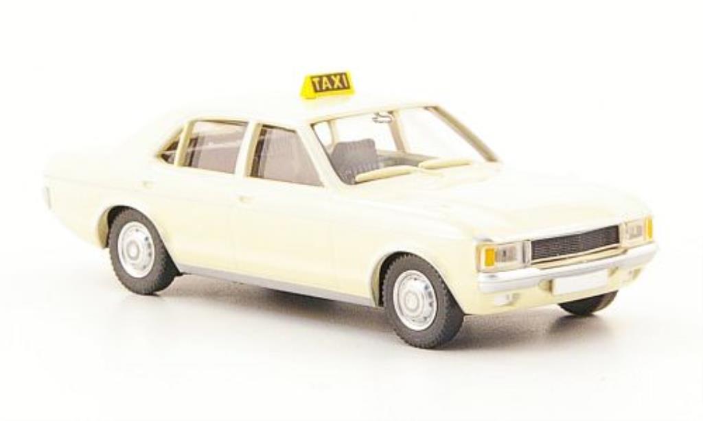 Ford Granada 1/87 Wiking Taxi beige modellino in miniatura