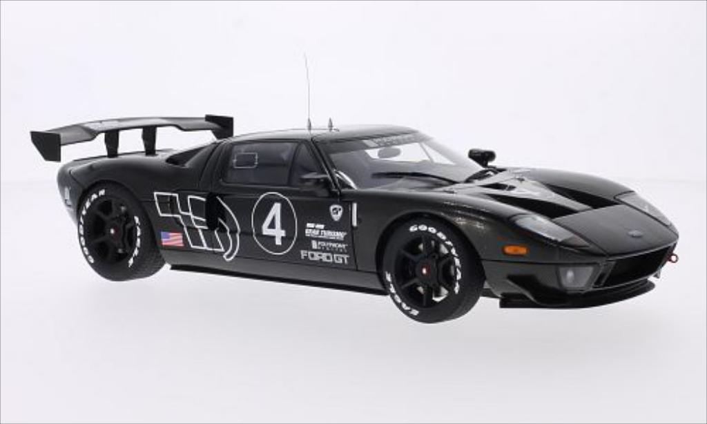Ford GT 1/18 Autoart LM Spec II carbon No.4 2005 modellino in miniatura