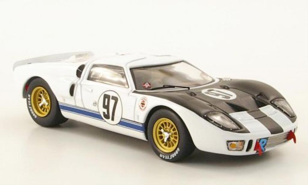 Ford GT 1/43 IXO MKII No.97 Gurney/Grant/Payne 24h Daytona 1966 modellino in miniatura