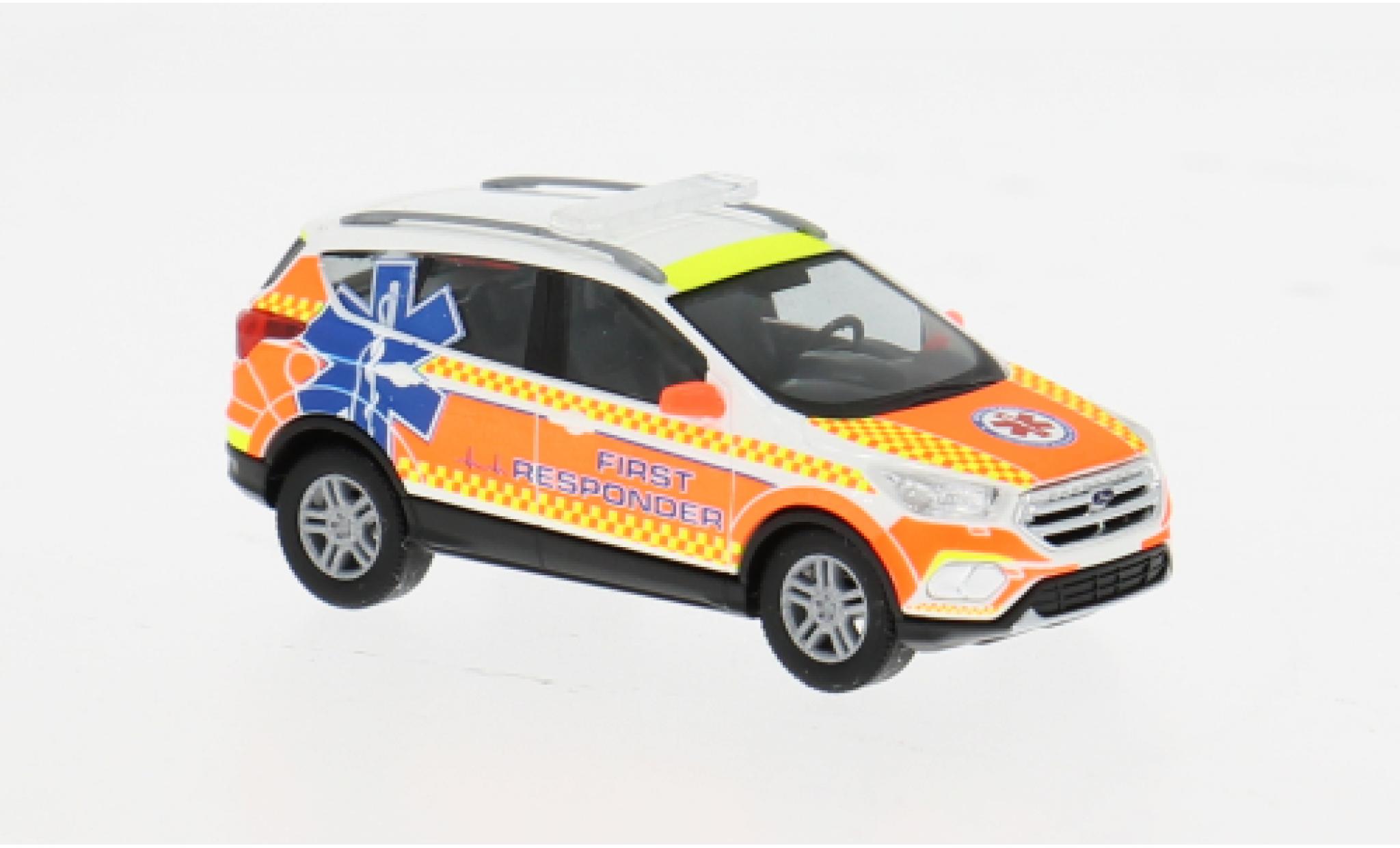Ford Kuga 1/87 Busch 2017 Internationaler Ambulanz Service D&Atilde;&frac14;sseldorf 1:87 modellini auto