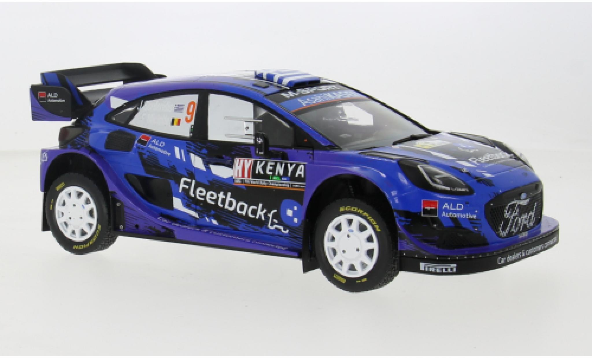 Ford Puma 1/18 Solido Rally 1 #9 1:18 modellino in miniatura