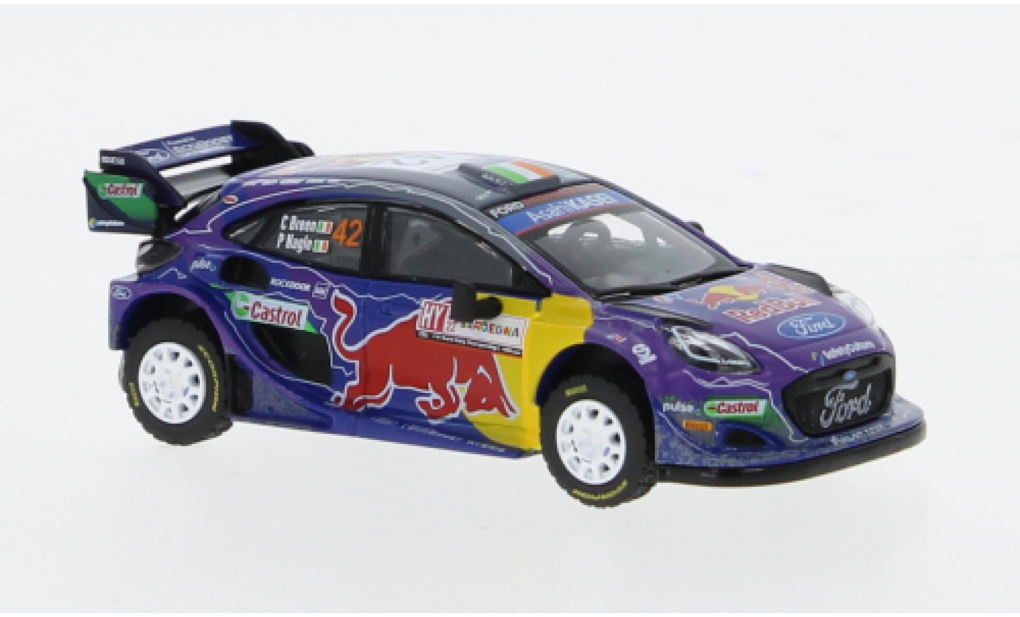 Ford Puma 1/64 Mini GT Rally1 #42 1:64 modellino in miniatura