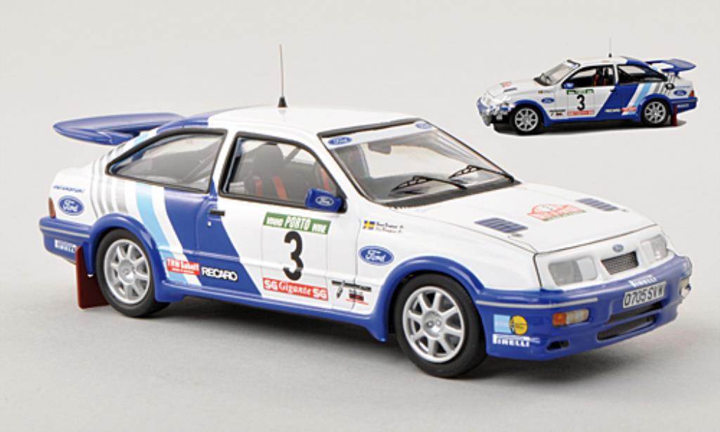 Ford Sierra 1/43 Trofeu Cosworth No.3 Unfallfahrzeug Rally Portugal 1988 /B.Melander modellino in miniatura