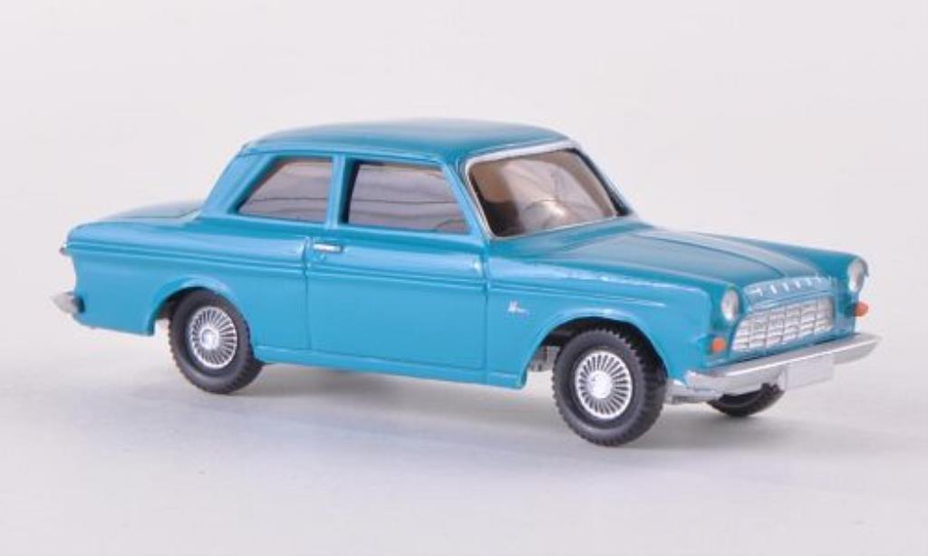 Ford Taunus 1/87 Wiking 12M P4 turkis modellino in miniatura