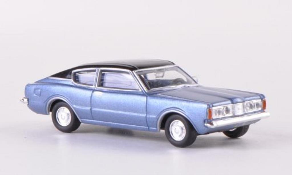 Ford Taunus 1/87 Herpa 1600 blu Coupe modellino in miniatura