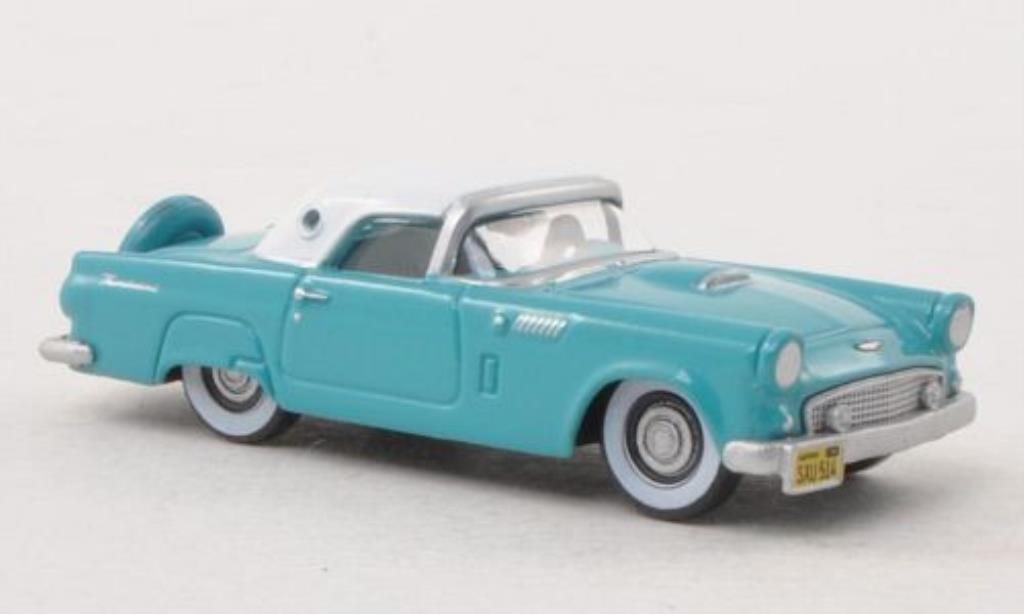 Ford Thunderbird 1/87 Oxford blu/bianco 1956 modellino in miniatura