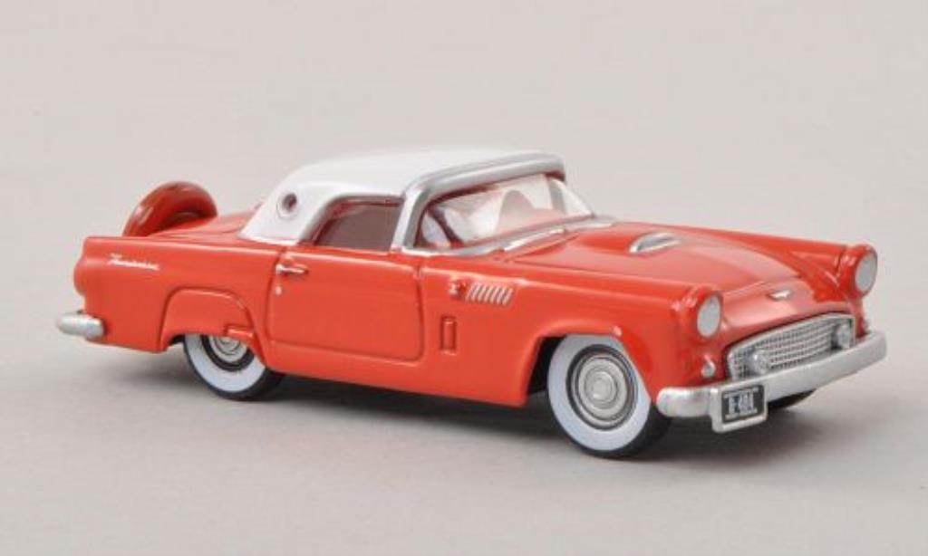Ford Thunderbird 1/87 Oxford rosso/bianco 1956 modellino in miniatura