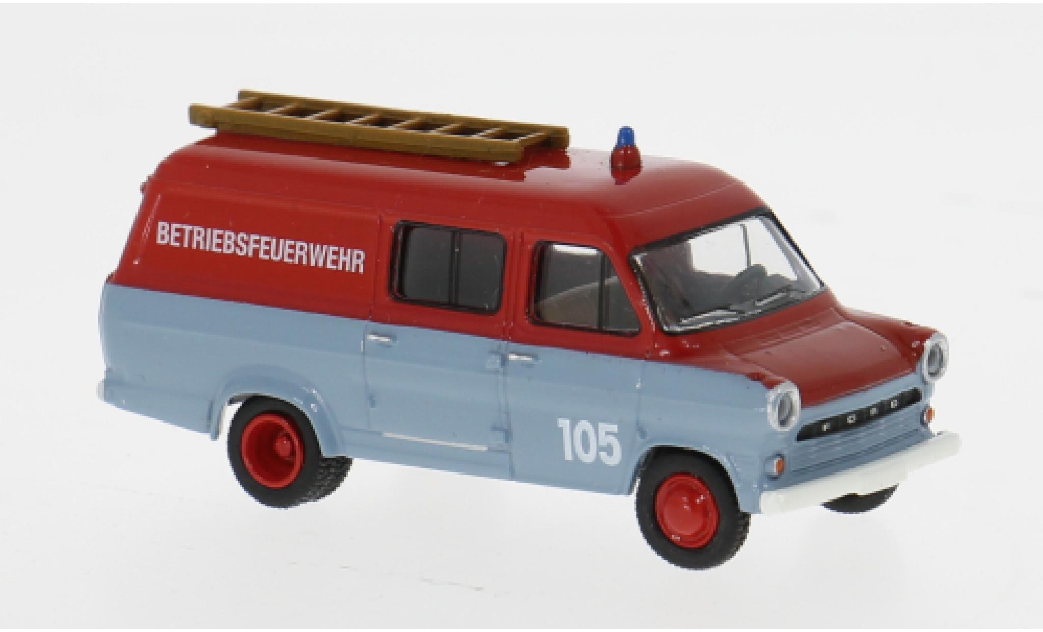 Ford Transit 1/87 Brekina 1970 blaugraue Spedition 1:87 modellini auto