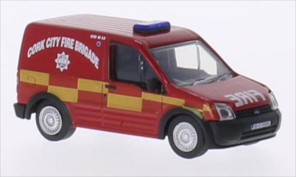 Ford Transit 1/76 Oxford Connect RHD Cork City Fire Brigade modellino in miniatura