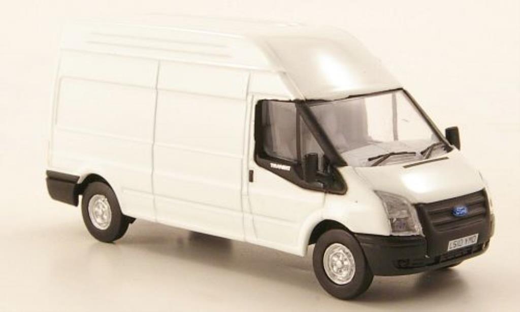 Ford Transit 1/76 Oxford Hochdachkasten bianco 2010 modellino in miniatura