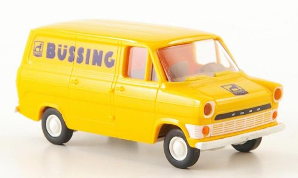 Ford Transit 1/87 Brekina IIa Kasten Bussing modellino in miniatura