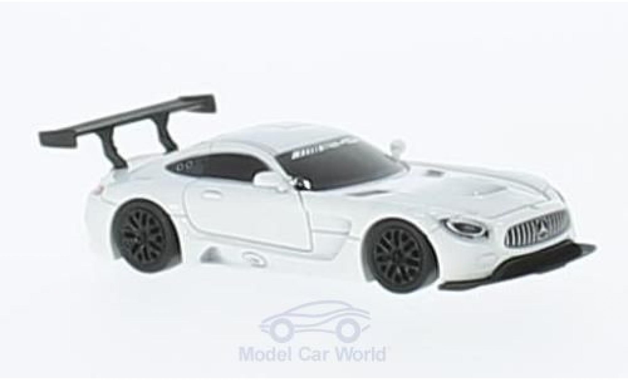 Mercedes AMG GT 1/87 FrontiArt 3 bianco modellino in miniatura