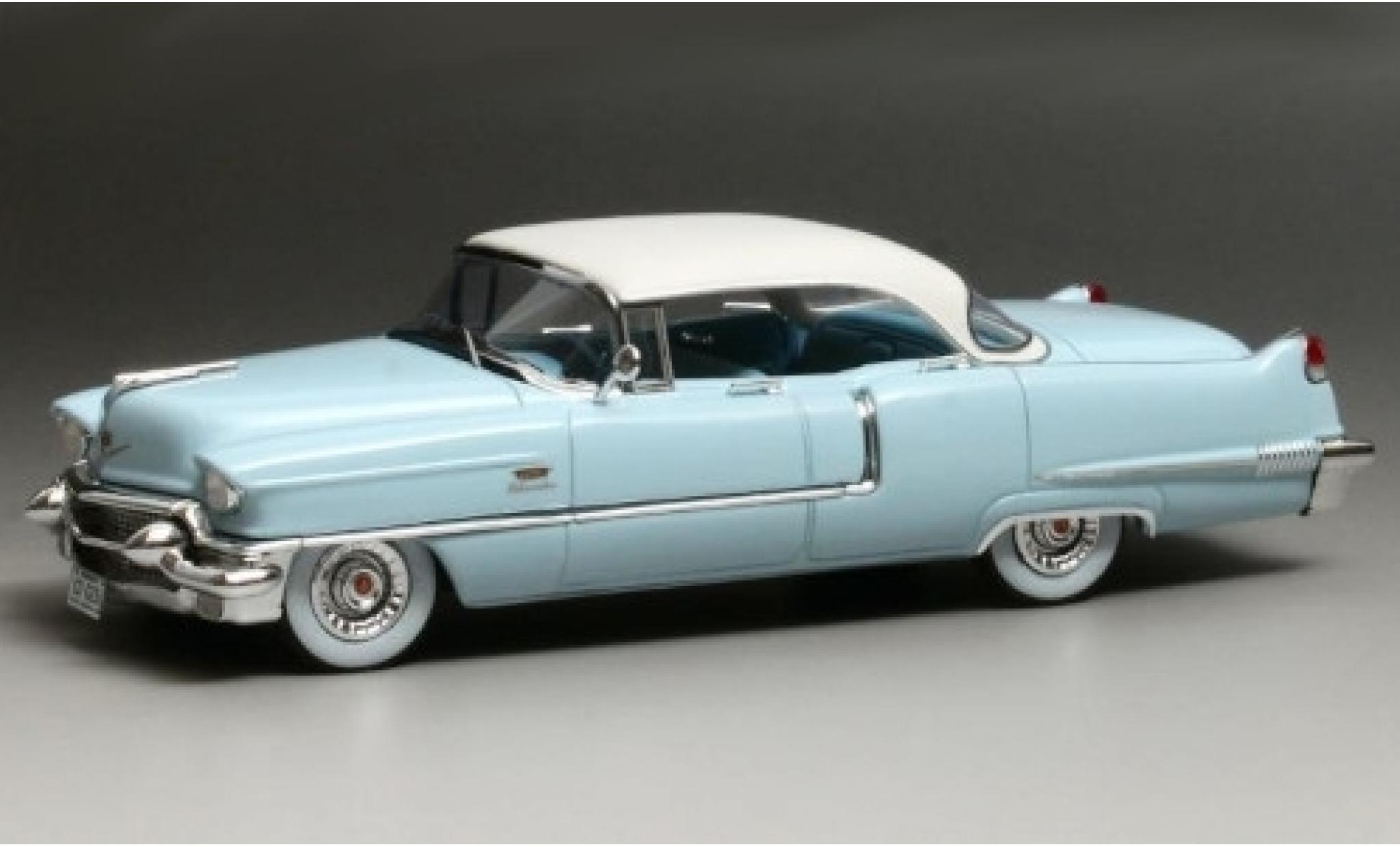 Cadillac Series 62 1/43 GIM   Great Iconic Models Sedan de Ville blu/bianco 1956 modellino in miniatura