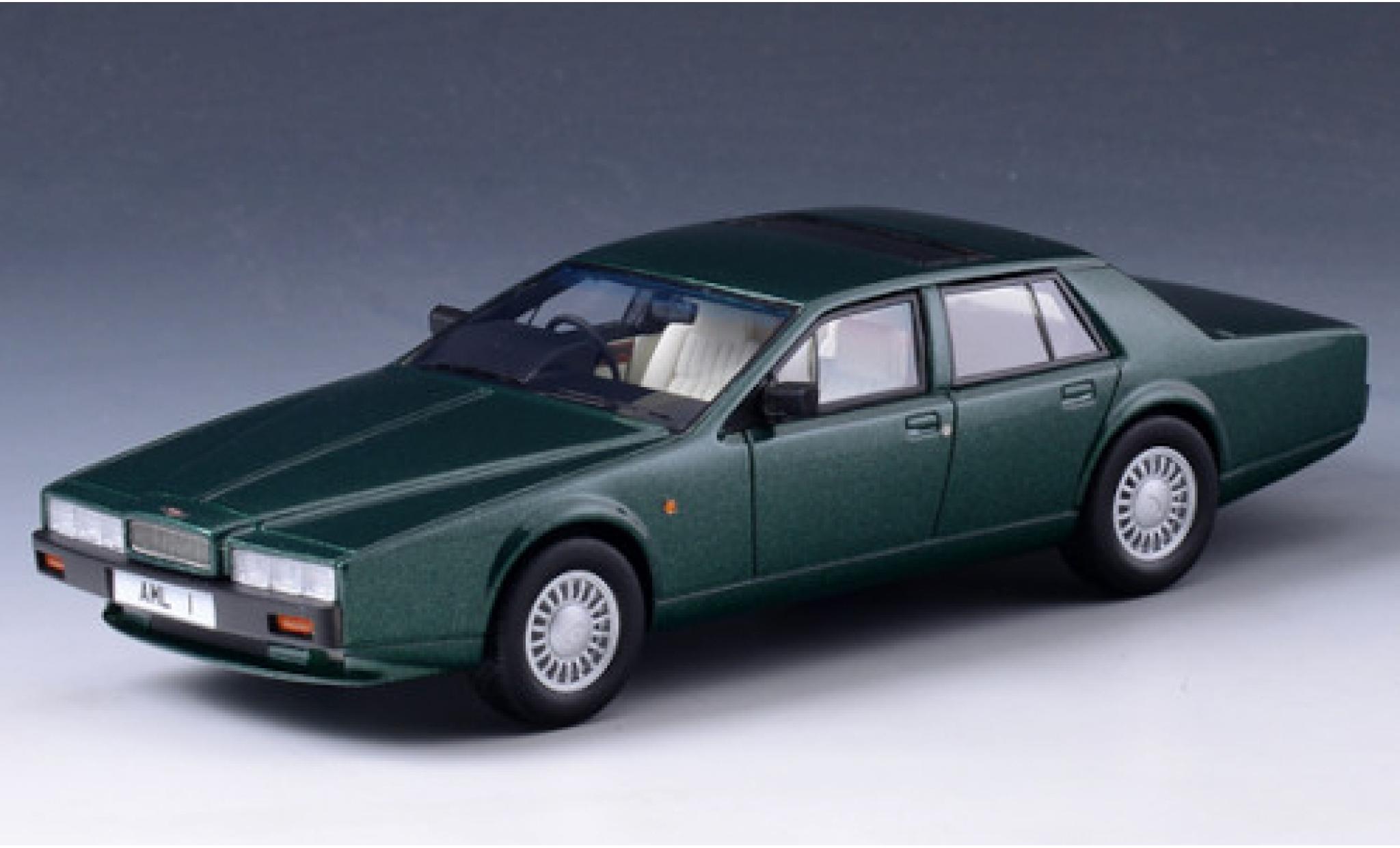 Aston Martin Lagonda 1/43 GLM Series IV metallico verde RHD 1986 modellino in miniatura