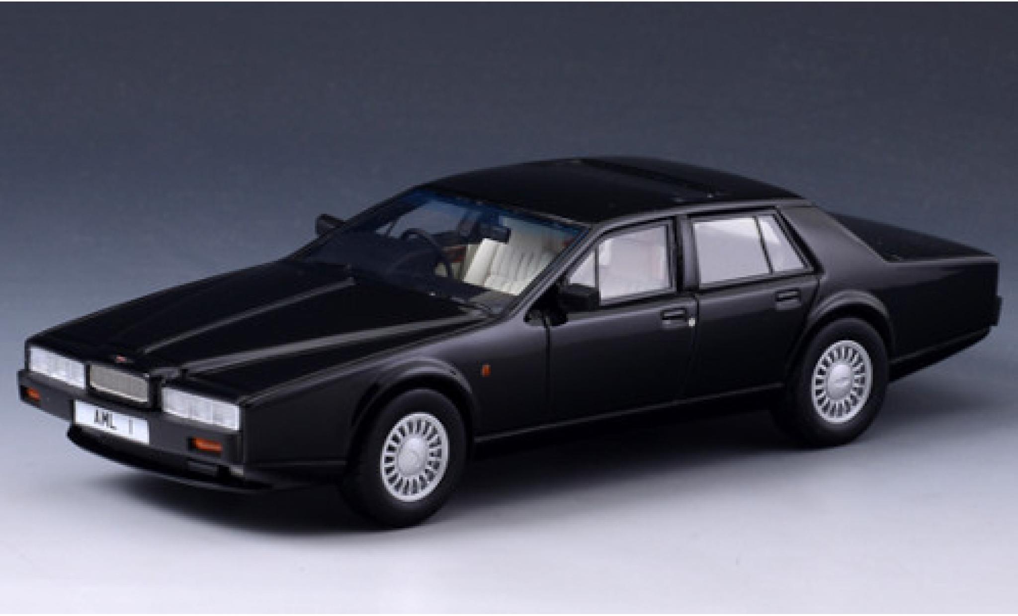 Aston Martin Lagonda 1/43 GLM Series IV nero RHD 1986 modellino in miniatura