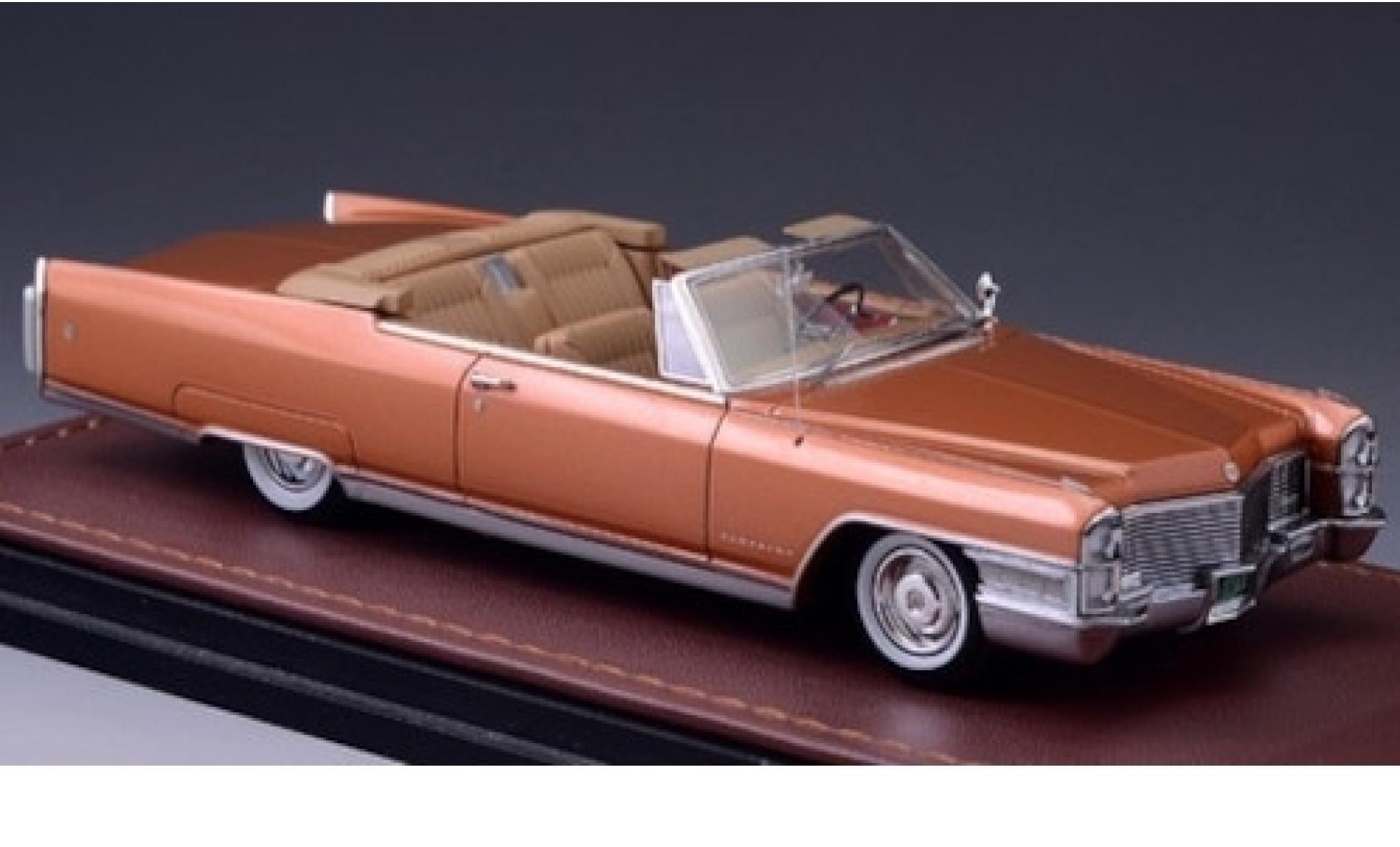 Cadillac Eldorado 1/43 GLM Convertibile bronze 1965 modellino in miniatura