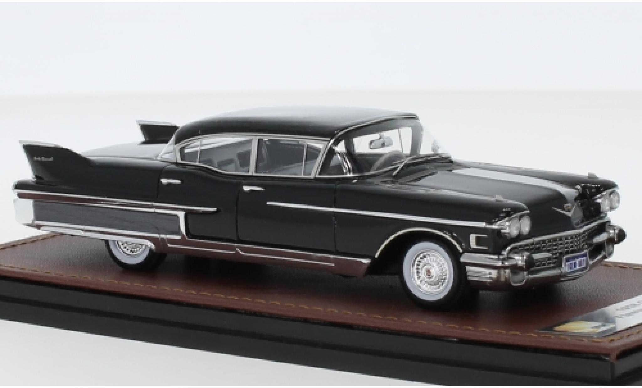 Cadillac Fleetwood 1/43 GLM 60 Special nero 1958 modellino in miniatura