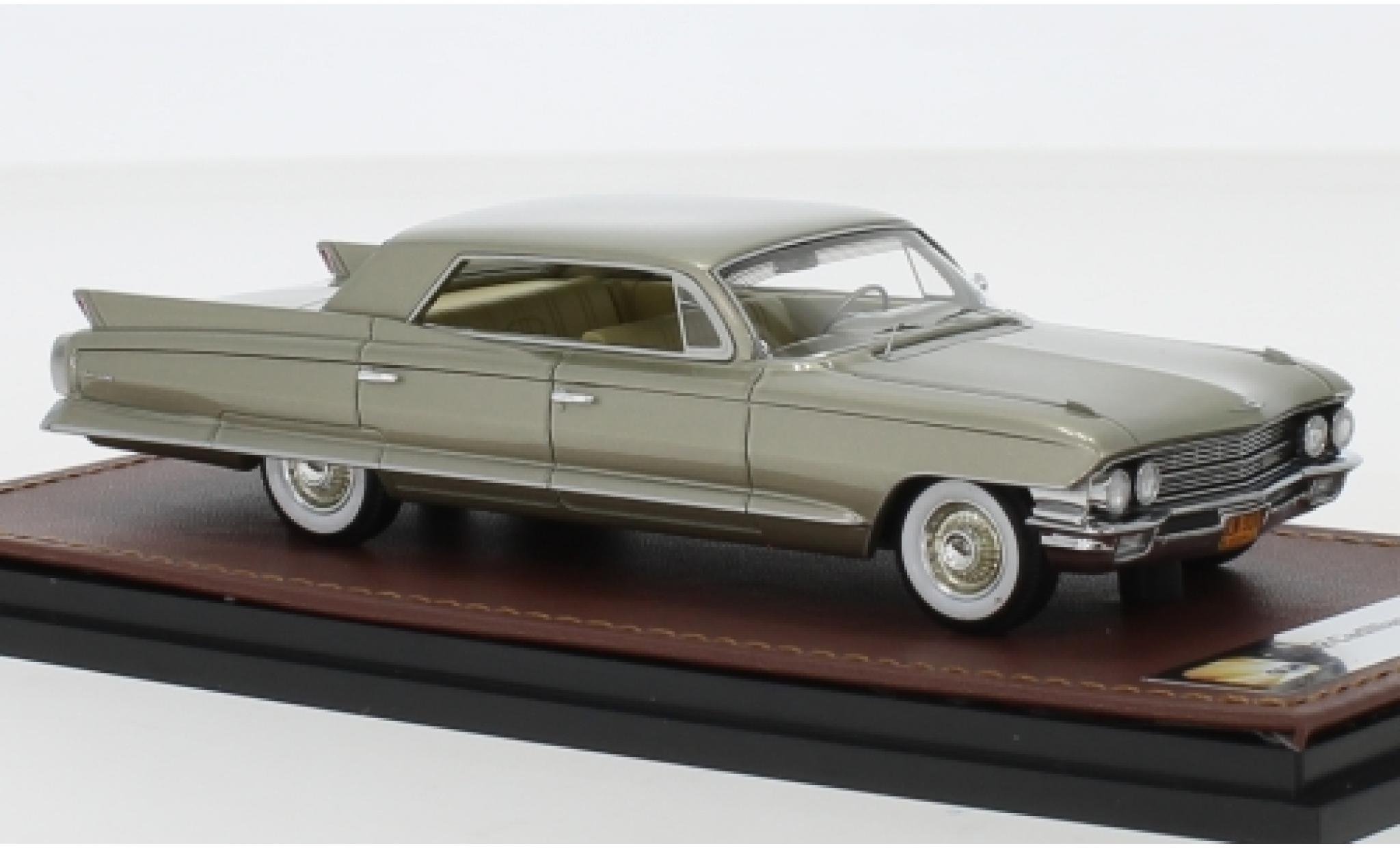 Cadillac Sedan 1/43 GLM DeVille gold 1962 modellino in miniatura