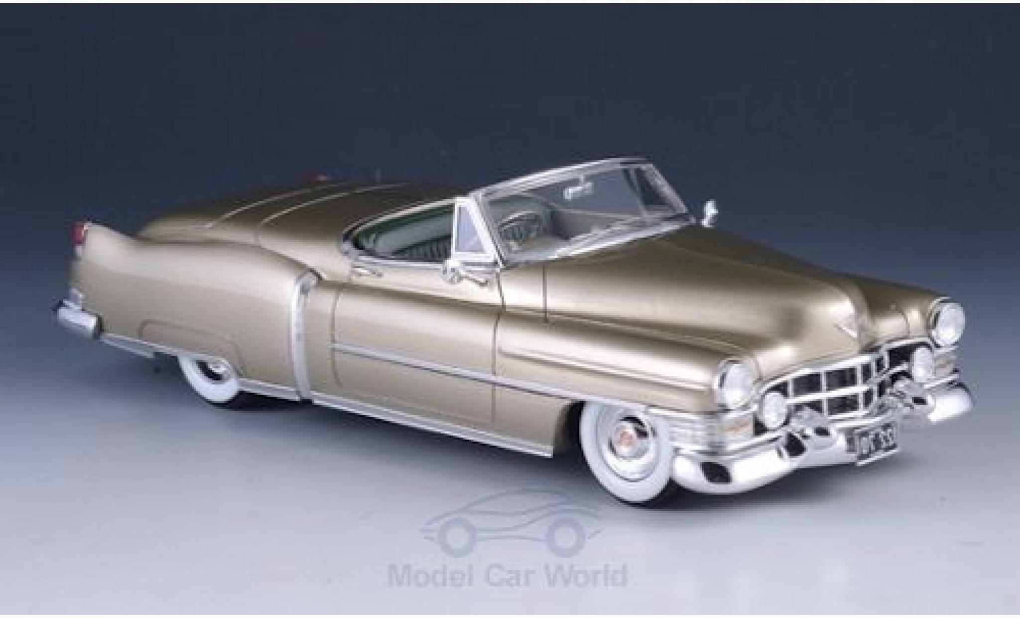 Cadillac Series 62 1/43 GLM Special Roadster metallico beige 1952 modellino in miniatura