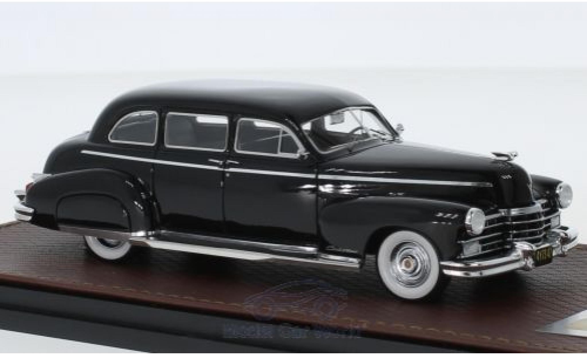 Cadillac Series 75 1/43 GLM Fleetwood Limousine nero 1947 modellino in miniatura